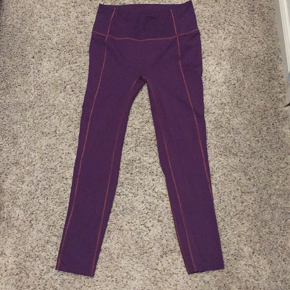 Lululemon 7/8 length second skin leggings